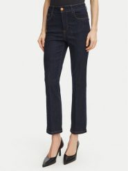 Fracomina Jeansy FY26WV9006D46093 Czarny Cropped Fit. Czarne jeansy Fracomina, bez wzorów. Za 344.99 zł.