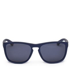 Okulary przeciwsłoneczne Polaroid. Niebieskie okulary przeciwsłoneczne Polaroid, bez wzorów. Za 129.99 zł.