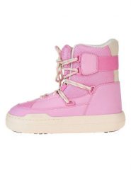Moon Boot Botki "Park Sneaker Boot" w kolorze jasnoróżowym rozmiar: 37. Różowe botki Moon Boot, bez wzorów, z materiału, bez obcasa, bez zapięcia. Za 489.95 zł.