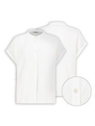 Eight2Nine Bluzka w kolorze białym rozmiar: L/XL. Białe bluzki Eight2Nine, l, bez wzorów, z bawełny, bez kołnierzyka, bez ramiączek. Za 82.99 zł.