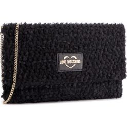 Torebka LOVE MOSCHINO - JC4298PP07KO0000 Nero. Czarne torebki klasyczne Love Moschino, bez wzorów, z materiału, bez dodatków. W wyprzedaży za 319.00 zł.