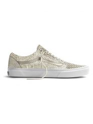 Vans Skórzane sneakersy "Old Skool" w kolorze beżowym rozmiar: 39. Brązowe trampki Vans, bez wzorów, bez zapięcia. Za 202.03 zł.