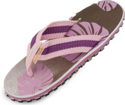 Damskie klapki Religion Leaf Mix. Brązowe klapki True Religion, bez wzorów, z materiału, bez obcasa. Za 127.99 zł.