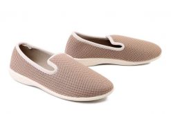 ADANEX 29472 SAP37VN beżowy, kapcie damskie. Brązowe obuwie domowe Adanex, bez wzorów, bez zapięcia. Za 104.90 zł.