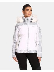 Kilpi Kurtka narciarska "Lena" w kolorze jasnoróżowo-szaro-białym rozmiar: 42. Białe kurtki narciarskie Kilpi, m, bez wzorów, ze lnu, bez kaptura, narciarskie. Za 590.20 zł.