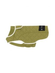 VOV & VUF Płaszcz w kolorze khaki dla psa rozmiar: M. Brązowe płaszcze VOV & VUF, m, bez wzorów, z materiału, bez kaptura. Za 83.42 zł.