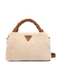 Guess Torebka Shaida HWWB81 43110 Beżowy. Brązowe torebki klasyczne Guess, z aplikacjami, z materiału, bez dodatków. Za 509.99 zł.