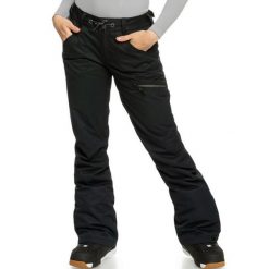 Spodnie snowboardowe damskie ROXY Nadia. Czarne spodnie narciarskie Roxy, s, bez wzorów, narciarskie. Za 417.00 zł.