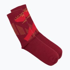 Skarpety La Sportiva Outdoor Fun. Czerwone skarpety La Sportiva, bez wzorów. Za 99.99 zł.