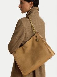 LAUREN RALPH LAUREN Torebka 431980176003 Brązowy jasny. Brązowe torebki klasyczne Lauren Ralph Lauren, bez wzorów, ze skóry, bez dodatków. Za 2,199.00 zł.