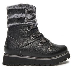 Botki Roxy. Czarne botki Roxy, bez wzorów, bez obcasa, na płaskiej podeszwie, bez zapięcia. Za 619.99 zł.