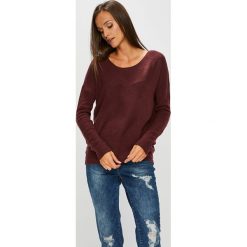 Review - Sweter. Brązowe swetry Review, l, bez wzorów, z bawełny, bez ramiączek. W wyprzedaży za 79.90 zł.
