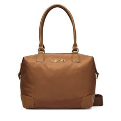 Torebka Valentino. Brązowe torebki klasyczne Valentino, bez wzorów, bez dodatków. Za 549.99 zł.