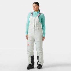 Damskie spodnie narciarskie cargo na szelkach Helly Hansen Switch. Zielone spodnie narciarskie Helly Hansen, bez wzorów, narciarskie. W wyprzedaży za 958.00 zł.