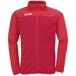 Bluza Kempa Prime Poly Jacket. Czerwone bluzy Kempa, bez wzorów, bez kaptura. W wyprzedaży za 169.50 zł.