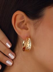 Luja Bijoux Pozłacane kolczyki-kreole rozmiar: onesize. Żółte kolczyki Luja Bijoux, pozłacane. Za 57.45 zł.