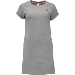Sukienka Eczana dla Kobiet z Wygodnej i Funkcjonalnej Bawełny. Szare sukienki ZSPORT, l, bez wzorów, z bawełny, eleganckie, bez kołnierzyka, bez ramiączek, sportowe. Za 131.99 zł.