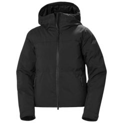 Damska kurtka narciarska Helly Hansen Nora. Czarne kurtki narciarskie Helly Hansen, xs, bez wzorów, z materiału, bez kaptura, narciarskie. Za 1,262.00 zł.