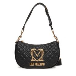 Torebka LOVE MOSCHINO. Czarne torebki klasyczne Love Moschino, bez wzorów, bez dodatków. Za 1,239.00 zł.