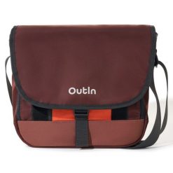 Torba na kawę Flex Messenger | Wodoodporna | Na ramię | Kieszeń na tablet 11. Brązowe torby na ramię OUTIN, bez wzorów, z nylonu, biznesowe, na ramię, bez dodatków. Za 449.96 zł.