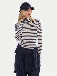 Kappa Golf 64114XW Biały Regular Fit. Białe golfy Kappa, s, bez wzorów, z wełny, bez ramiączek. Za 299.99 zł.