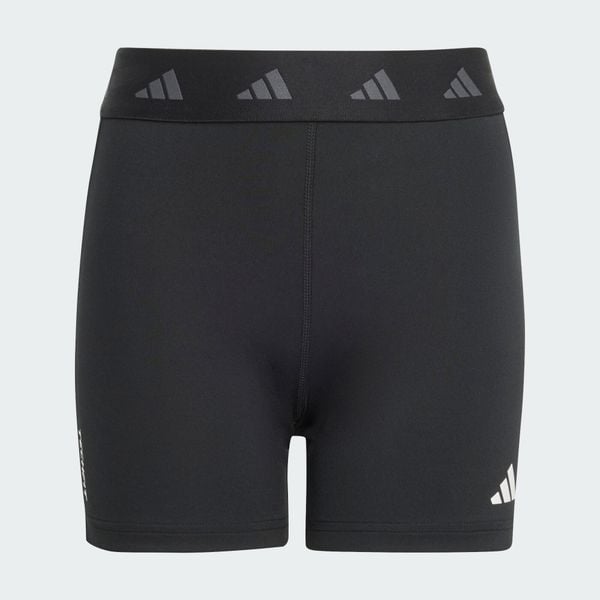Krótkie legginsy TECHFIT. Białe legginsy Adidas, m, bez wzorów, z elastanu, techfit (adidas). Za 109.00 zł.
