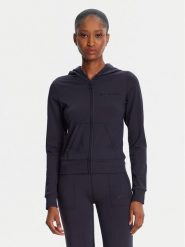Juicy Couture Bluza Active JCSAS125401 Granatowy Slim Fit. Niebieskie bluzy Juicy Couture, xs, bez wzorów, z syntetyku, bez kaptura. Za 209.99 zł.