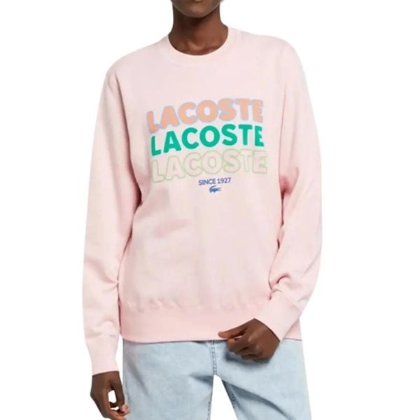 Bluza damska Lacoste SF1267. Czerwone bluzy Lacoste, xs, bez wzorów, z bawełny, bez kaptura. Za 417.00 zł.