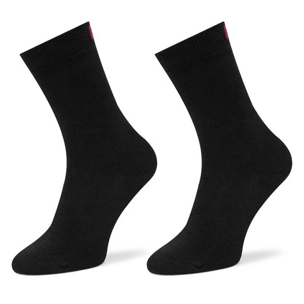 Skarpety długie HUGO. Czarne skarpety Hugo, bez wzorów. Za 39.99 zł.