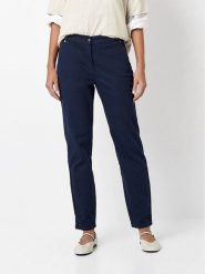 Toni Spodnie chino w kolorze granatowym rozmiar: W42. Niebieskie spodnie materiałowe Toni, na co dzień, bez wzorów. Za 173.99 zł.