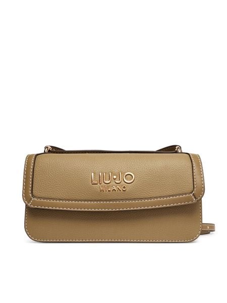 Liu Jo Torebka AA6073 E1012 Beżowy. Brązowe listonoszki Liu Jo, bez wzorów, ze skóry, bez dodatków. Za 386.99 zł.