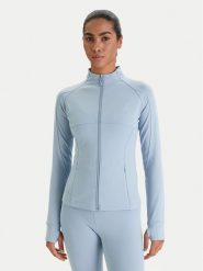 Guess Bluza V6RP15 KD952 Niebieski Slim Fit. Niebieskie bluzy Guess, s, z aplikacjami, z syntetyku, bez kaptura. Za 349.99 zł.