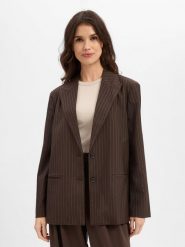 JJXX marynarka oversize Kobiety brązowy, XL. Brązowe marynarki i żakiety JJXX, xl, bez wzorów, biznesowe. Za 399.95 zł.