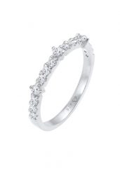 Elli PREMIUM Damski zaręczynowy Memoire Eternity symbol miłości z topazem srebro 925 Sterling Silver Pierścionki 1 ct. Szare pierścionki Elli PREMIUM, z topazem, srebrne. Za 228.99 zł.