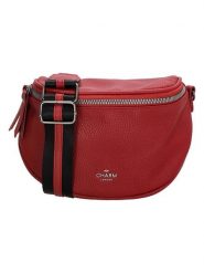 Charm Saszetka "New York" w kolorze czerwonym - 18,5 x 13,5 x 11,5 cm rozmiar: onesize. Czerwone torby na ramię Charm, bez wzorów, z materiału, sportowe, przez ramię, bez dodatków. Za 65.99 zł.