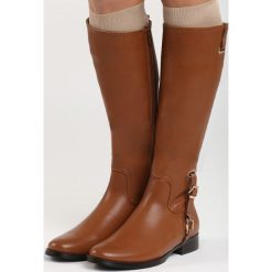 Brązowe Kozaki Hemline. Kozaki Born2be. Za 74.99 zł.