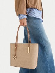 MEXX Torebka CEO-MEXX-X-007-09 Beżowy. Brązowe torebki klasyczne Mexx, bez wzorów, z materiału, bez dodatków. Za 139.99 zł.