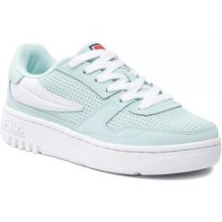 Buty do chodzenia damskie Fila Fxventuno Perfo. Niebieskie obuwie sportowe Fila, bez zapięcia, trekkingowe. W wyprzedaży za 359.10 zł.