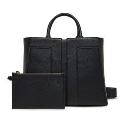 Torebka Elisabetta Franchi. Czarne torebki klasyczne Elisabetta Franchi, bez wzorów, bez dodatków. Za 1,569.00 zł.