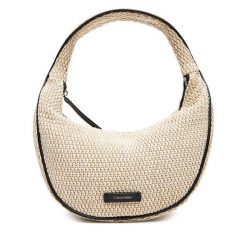 Torebka Calvin Klein. Brązowe torebki klasyczne Calvin Klein, bez wzorów, bez dodatków. Za 399.99 zł.