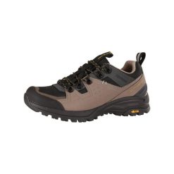 Buty trekkingowe niskie unisex Alpine Pro Omere Vibram. Brązowe trekkingi Alpine Pro, przed kostkę, trekkingowe. W wyprzedaży za 399.00 zł.