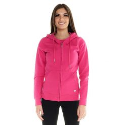 Damska bluza Leone z kapturem Basic zapinanym na zamek na całej długości. Czerwone bluzy LEONE 1947 APPAREL, l, bez wzorów, z tkaniny, z kapturem. W wyprzedaży za 167.70 zł.
