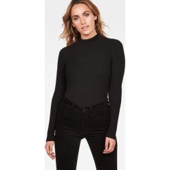 G-Star Raw - Sweter. Czarne swetry G-Star Raw, m, bez wzorów, z bawełny, bez ramiączek. W wyprzedaży za 179.90 zł.