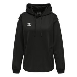 Bluza do piłki ręcznej damska Hummel Core XK z kapturem. Białe bluzy Hummel, l, bez wzorów, z kapturem. W wyprzedaży za 166.00 zł.