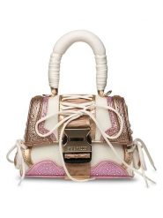 Steve Madden Torebka w kolorze kremowym - 23 x 16 x 9 cm rozmiar: onesize. Brązowe torby na ramię Steve Madden, bez wzorów, z materiału, przez ramię, bez dodatków. Za 280.44 zł.