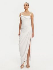 JACQUEMUS Sukienka wieczorowa 21E243DR001-1020 Biały Regular Fit. Białe sukienki JACQUEMUS, bez wzorów, z wiskozy, wizytowe, bez kołnierzyka, bez ramiączek. Za 2,829.00 zł.