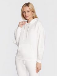 Guess Bluza Brenda V2YQ18 K7UW2 Biały Regular Fit. Białe bluzy Guess, xl, z aplikacjami, z wiskozy, bez kaptura. Za 239.99 zł.