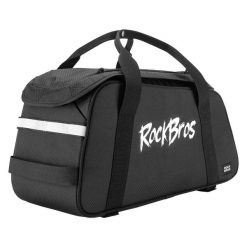 Torba na bagażnik rowerowy Rockbros A41 10,5 l plecak na ramię wodoodporna. Czarne torby na ramię ROCKBROS, bez wzorów, z materiału, biznesowe, na ramię, bez dodatków. Za 156.99 zł.