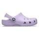 Sandały CROCS CLASSIC CLOG K Fioletowy. Fioletowe sandały Crocs, bez wzorów, z gumy, bez obcasa, bez zapięcia. Za 217.99 zł.