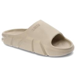 Beżowe Klapki Big Star Wodoodporne Buty Damskie. Brązowe klapki Big Star, bez wzorów, bez obcasa. Za 89.99 zł.